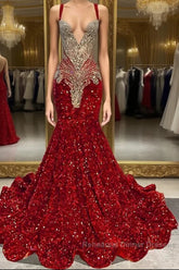 Gorgeous Long Dress Luxury Black Girls Semi Formal Party Formal Gowns